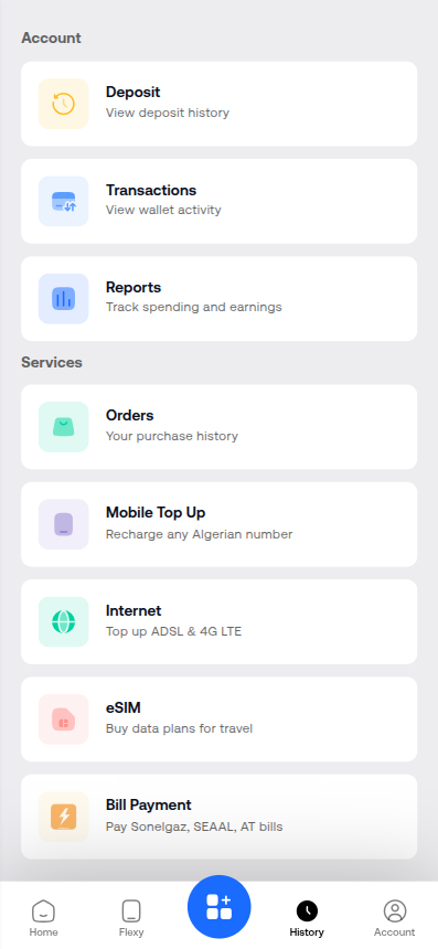 App screen 1