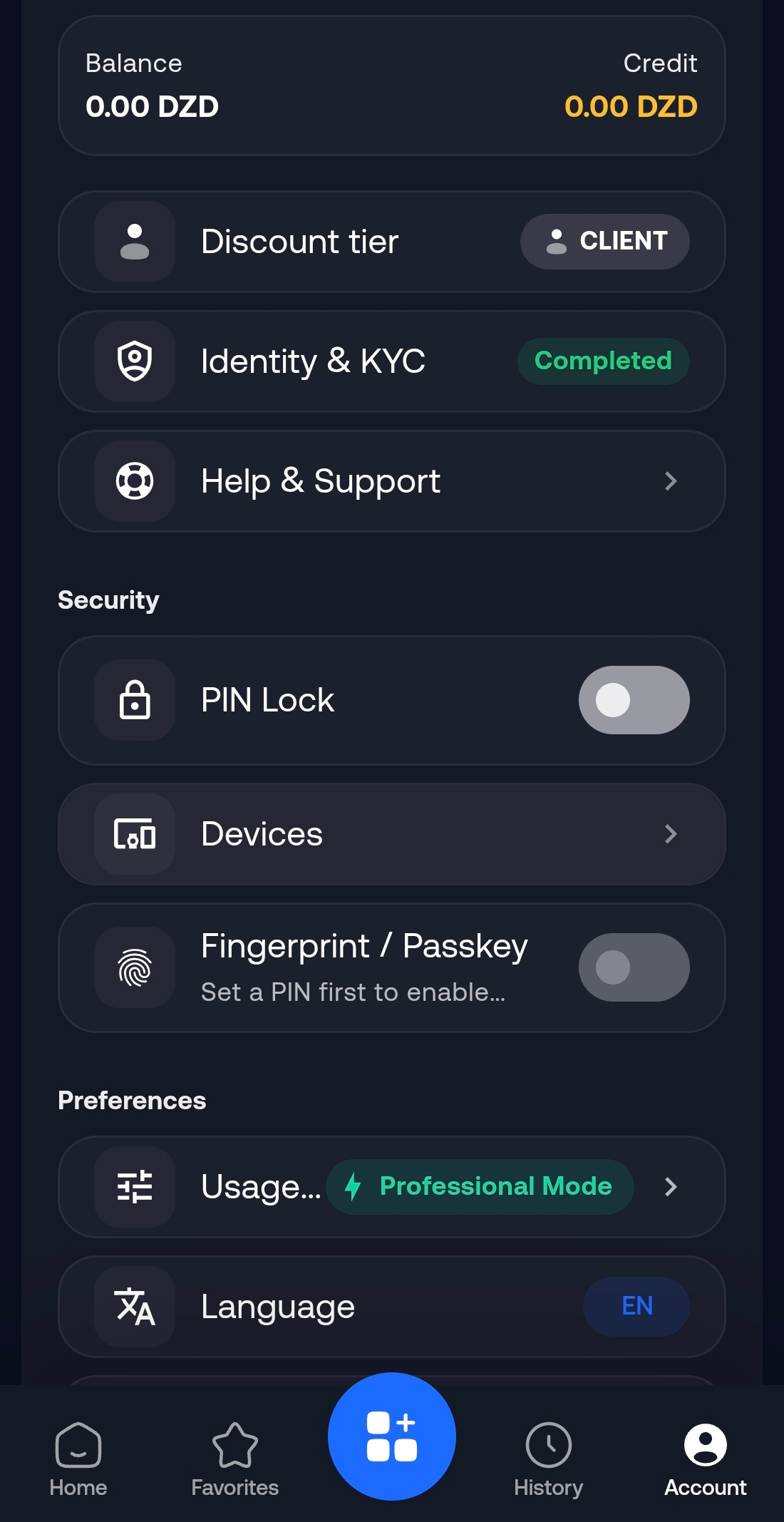 App screen 7