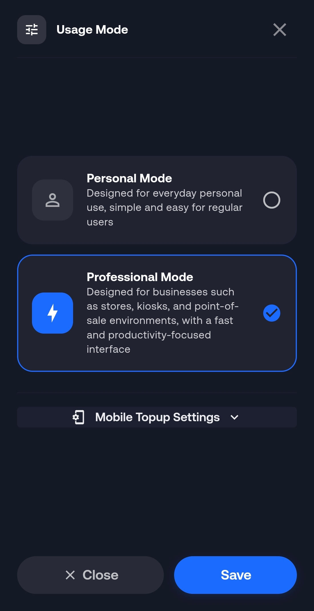 App screen 8